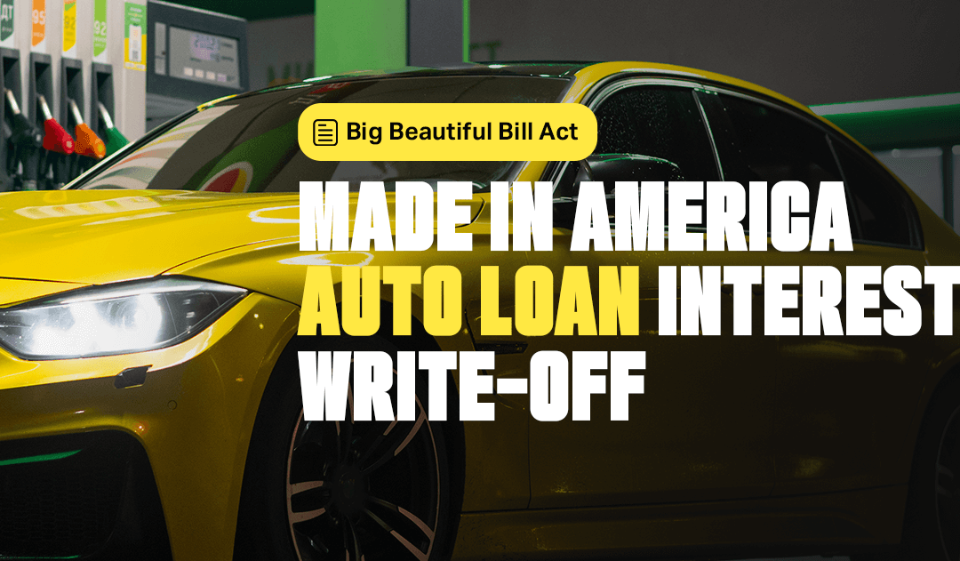 Deduct Up to $10K On Your Car Loan Interest