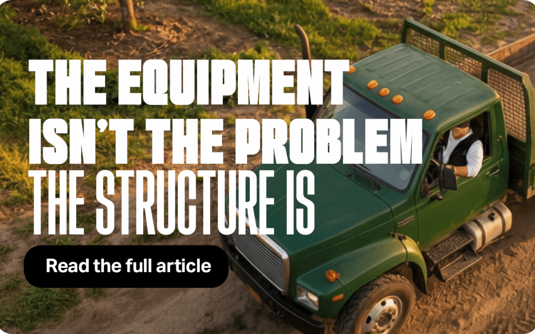 You Bought the Equipment in the Wrong Company. Here Is Why That Is a Pattern, Not a Mistake.