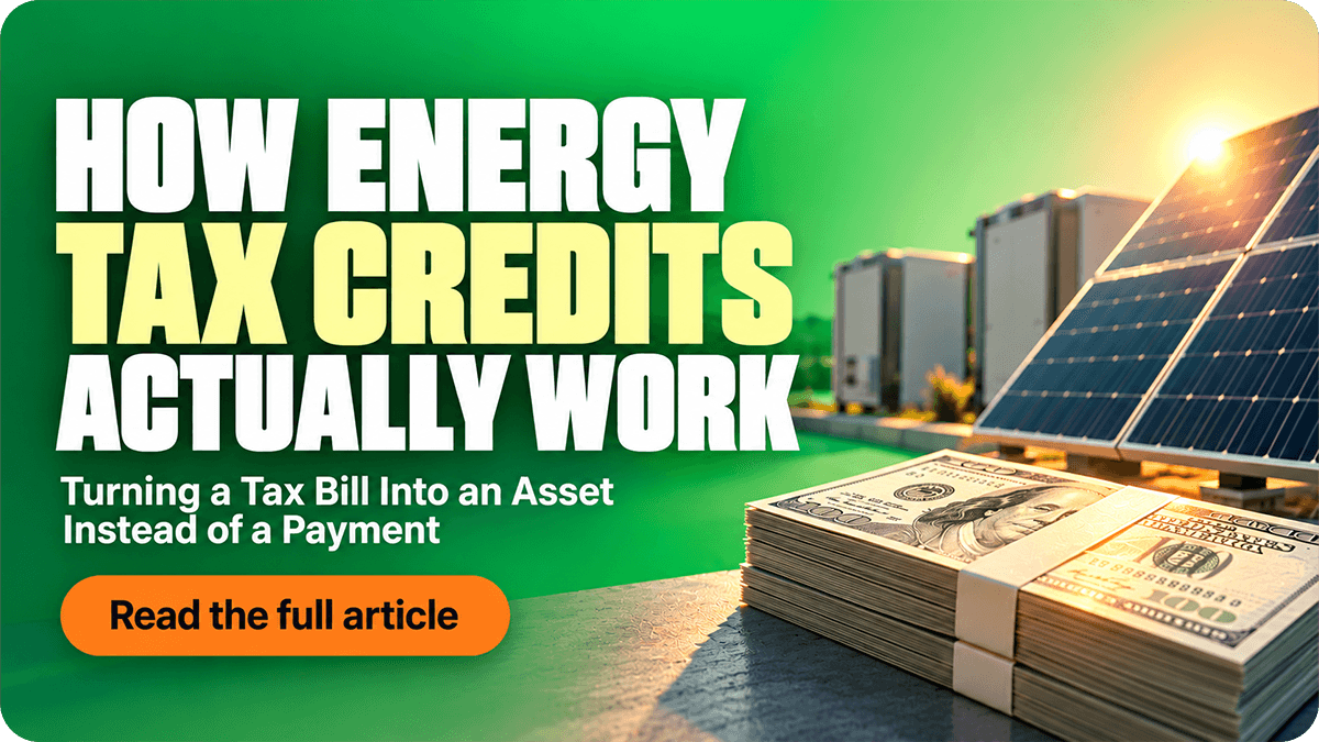 How Energy Tax Credits Actually Work